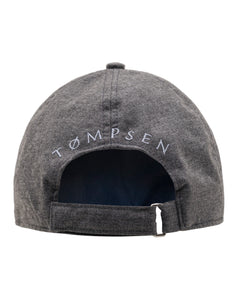 Gray Cupro Baseball Cap