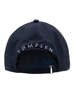 Navy Blue Cupro Baseball Cap