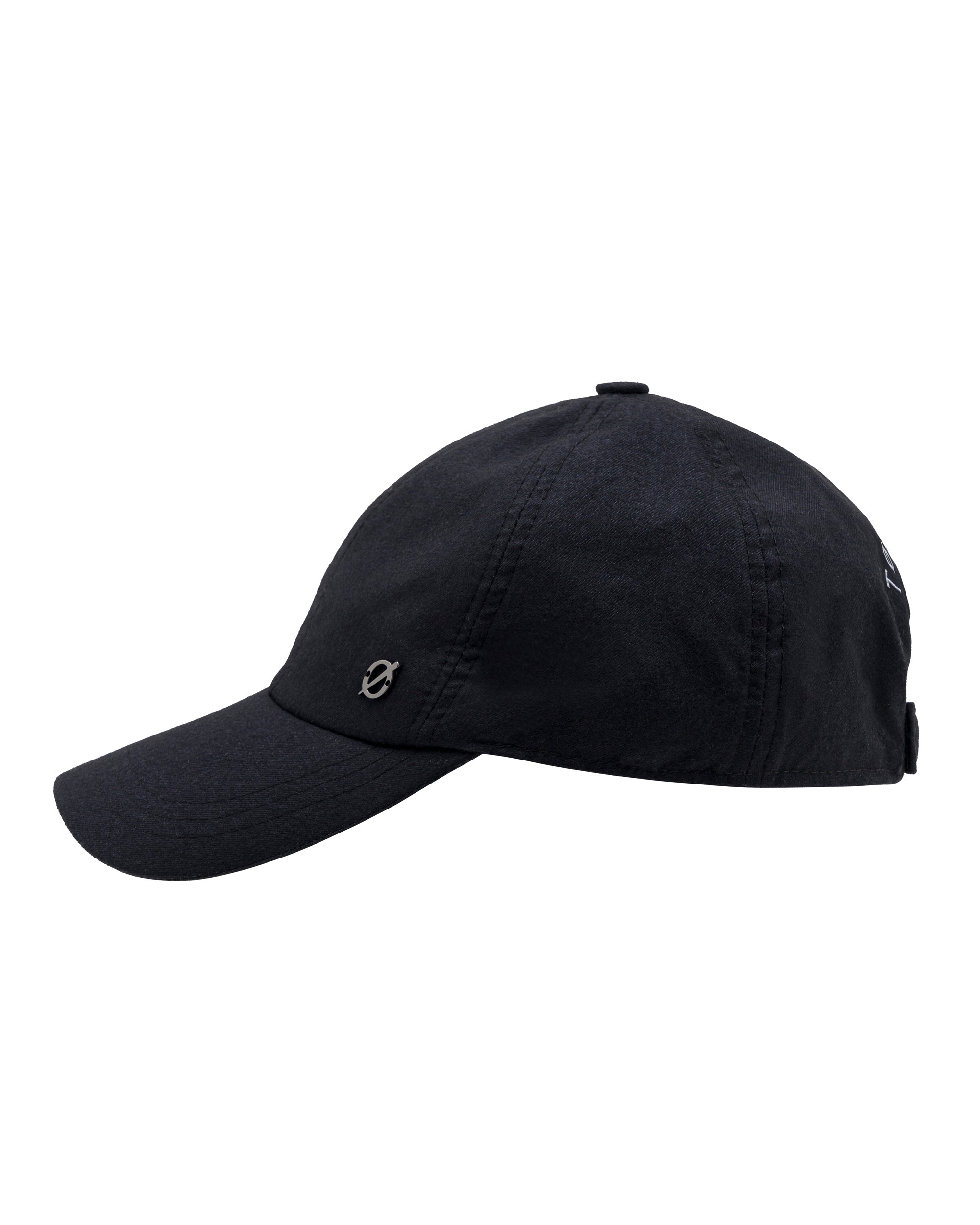 Matte black sales baseball cap