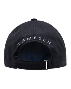 Matte Black Cupro Baseball Cap