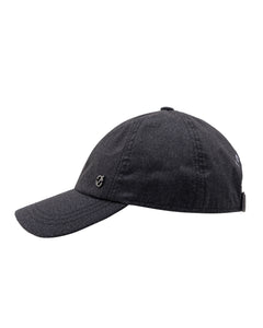 Charcoal Cupro Baseball Cap