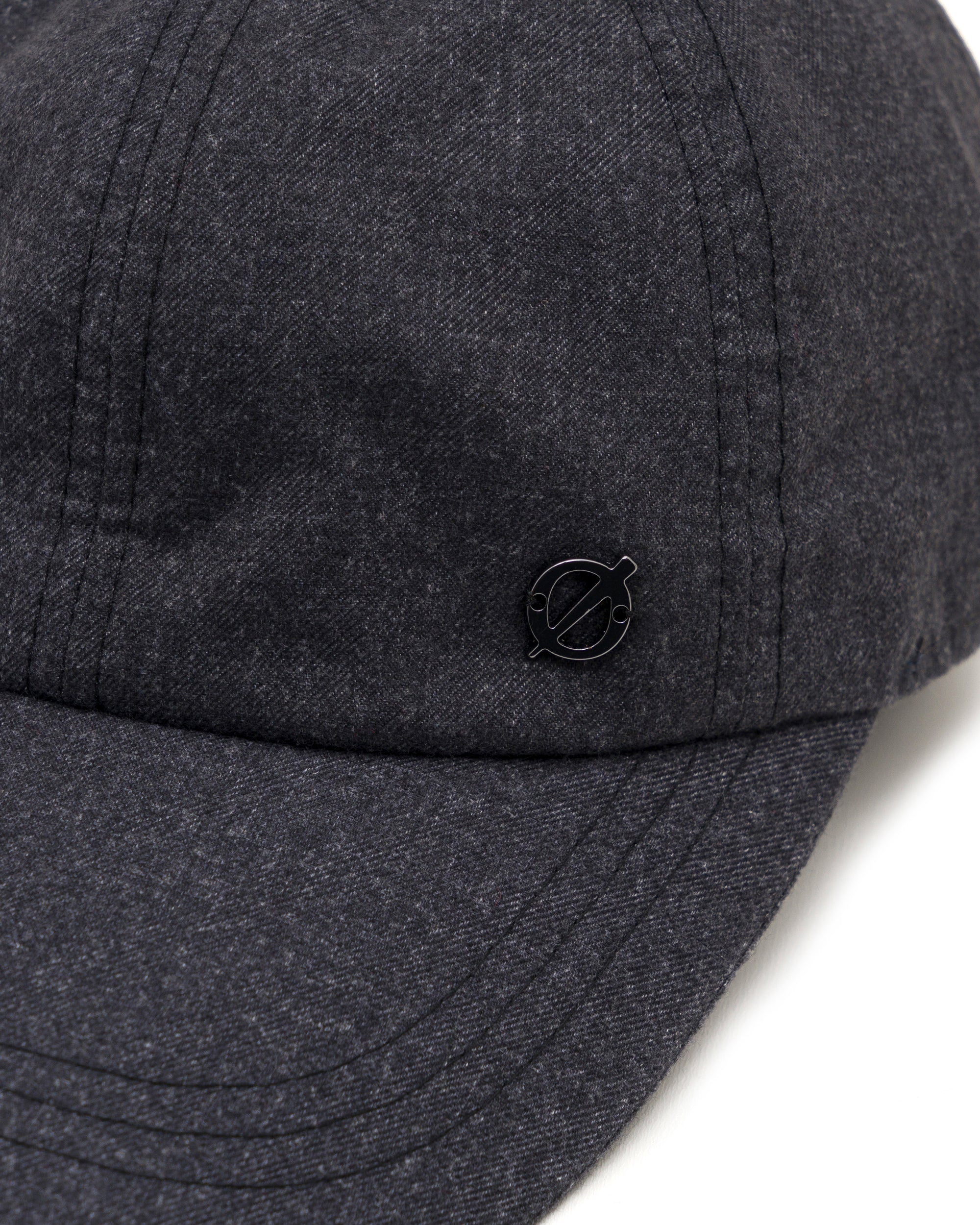 Charcoal Cupro Baseball Cap