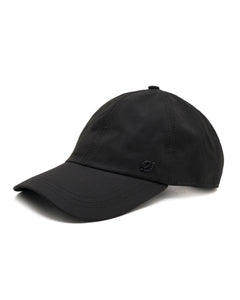 Black Cupro Baseball Cap