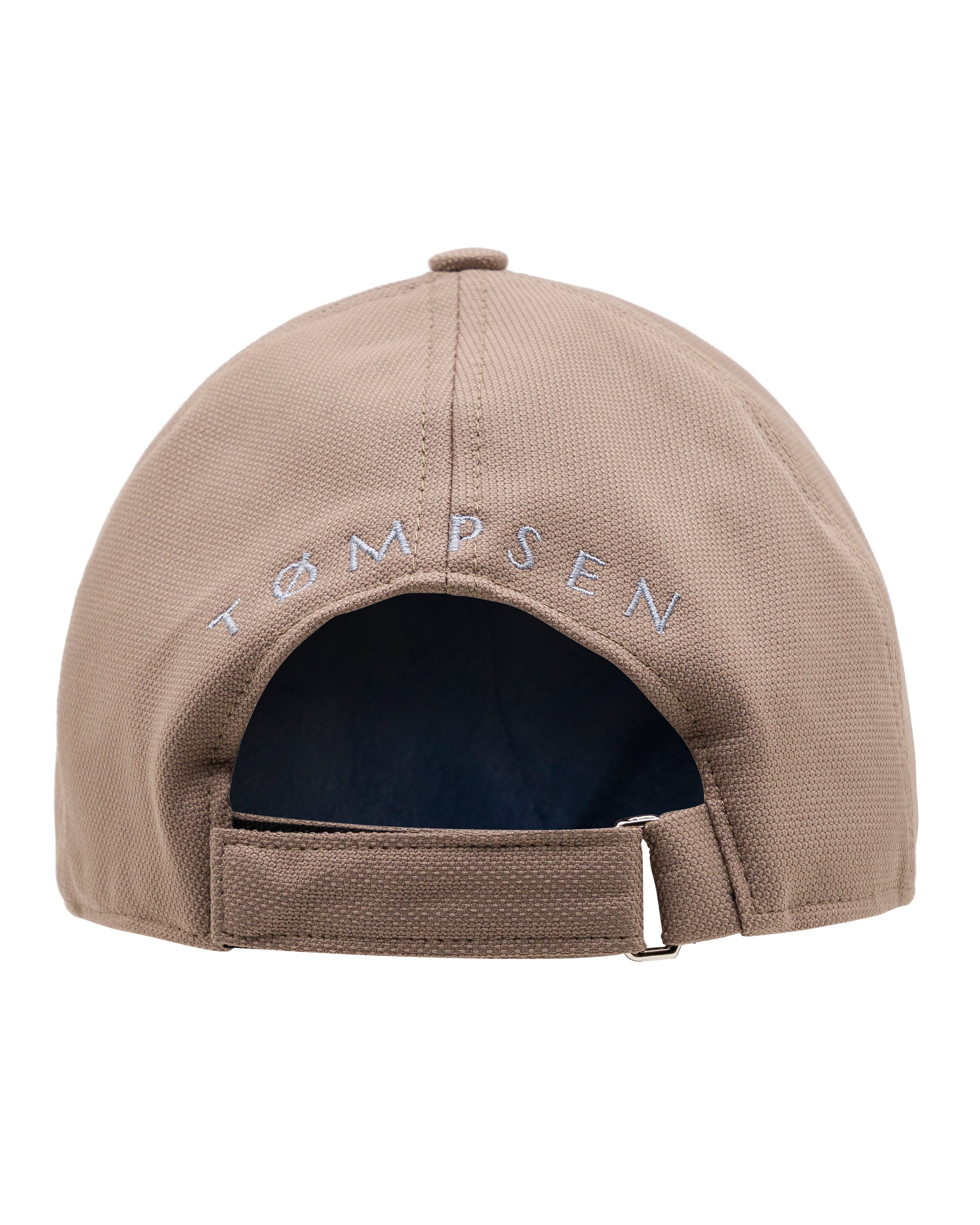 Rough Beige Cupro Baseball Cap