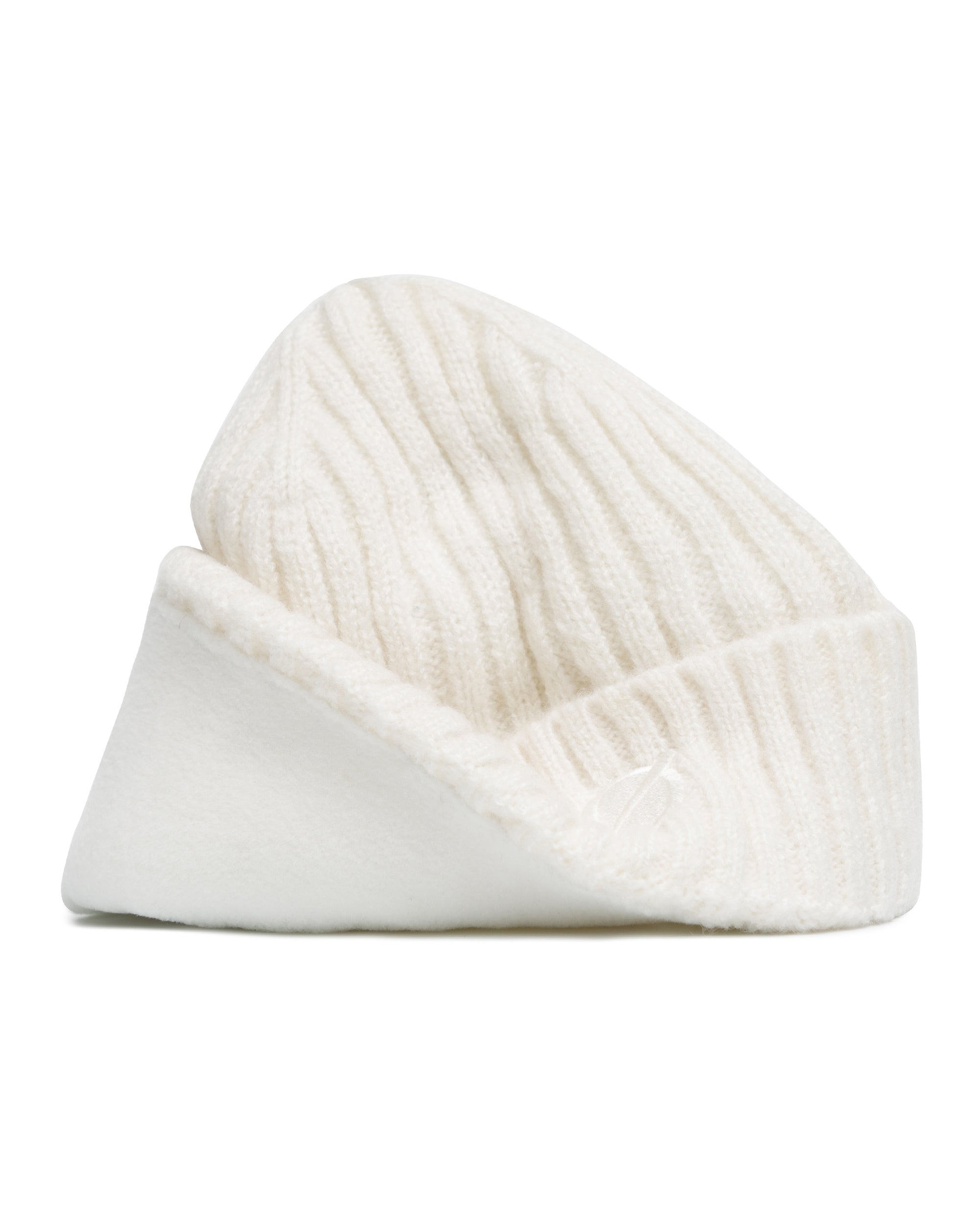 Polar Fleece Beanie Ecru